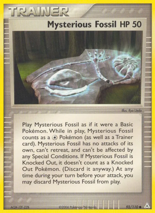 2006 Holon Phantoms Mysterious Fossil Common #092/110 Common card image
