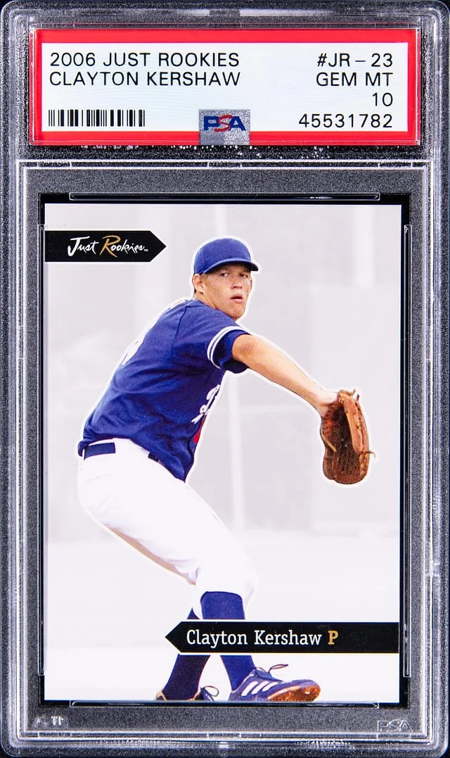 2006 Just Rookies Clayton Kershaw #JR-23 card image