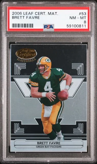 2006 Leaf Certified Materials Brett Favre #53 card image