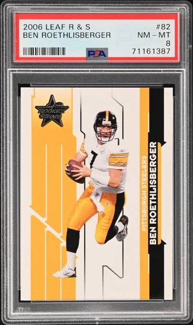 2006 Leaf Rookies & Stars Ben Roethlisberger #82 card image