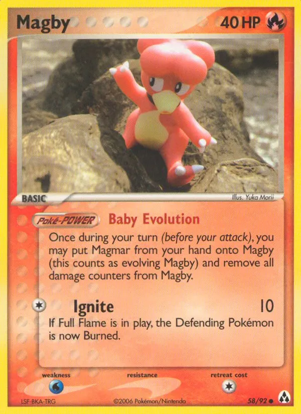 2006 Legend Maker Magby Common #58/92 Common card image