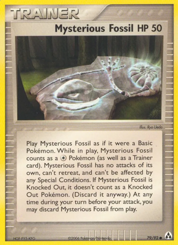 2006 Legend Maker Mysterious Fossil Common #79/92 Common card image