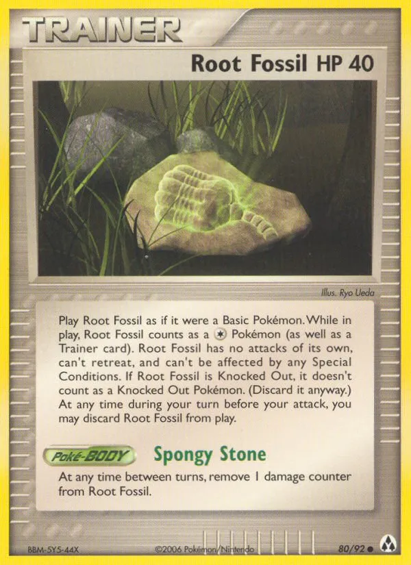 2006 Legend Maker Root Fossil Common #80/92 Common card image