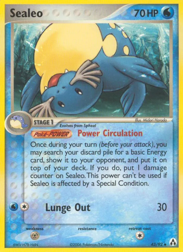2006 Legend Maker Sealeo Uncommon #43/92 Uncommon card image