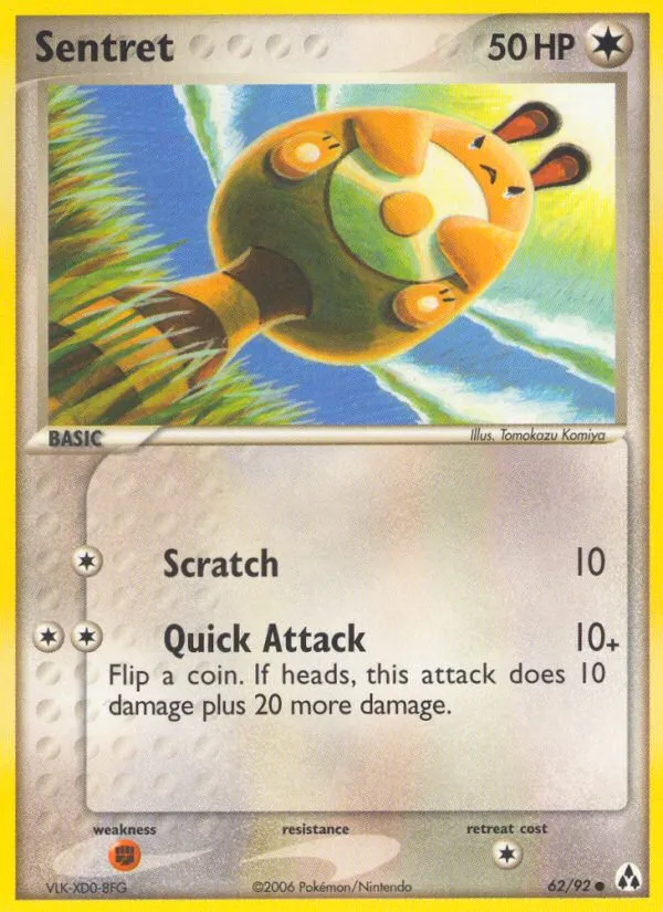 2006 Legend Maker Sentret Common #62/92 Common card image