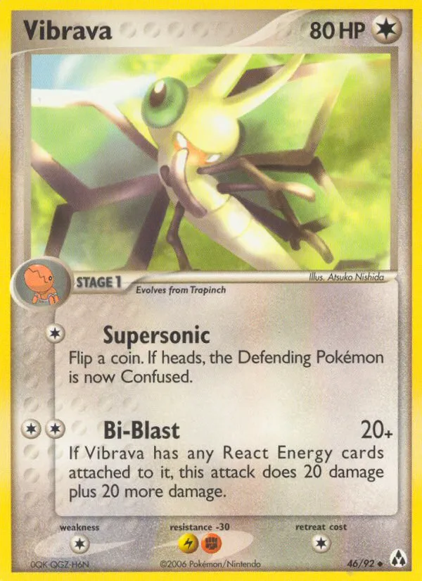 2006 Legend Maker Vibrava Uncommon #46/92 Uncommon card image