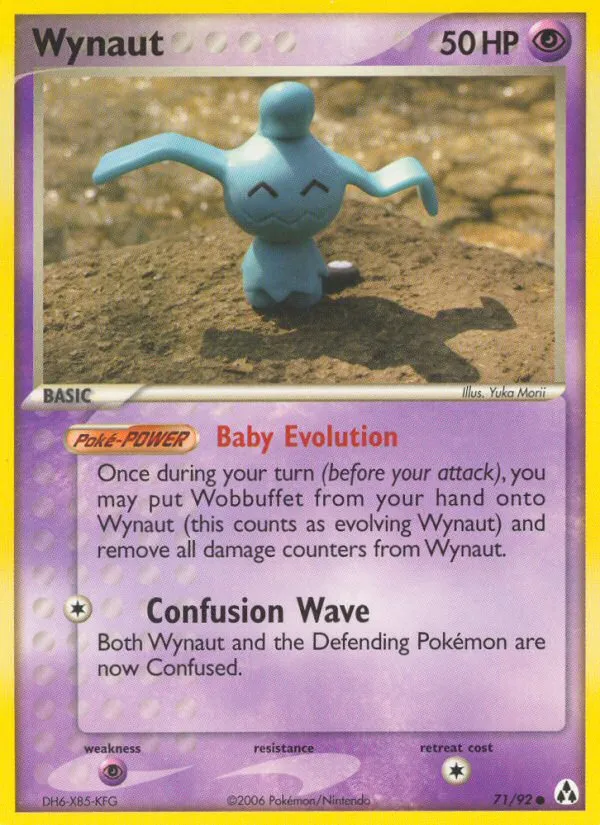 2006 Legend Maker Wynaut Common #71/92 Common card image