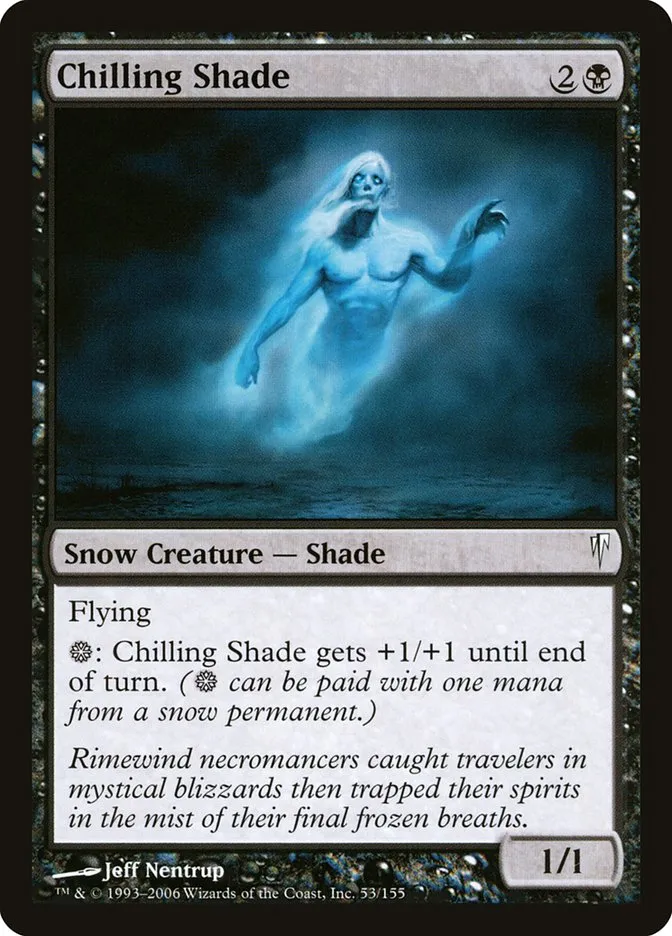 2006 Coldsnap Chilling Shade common #53 common card image