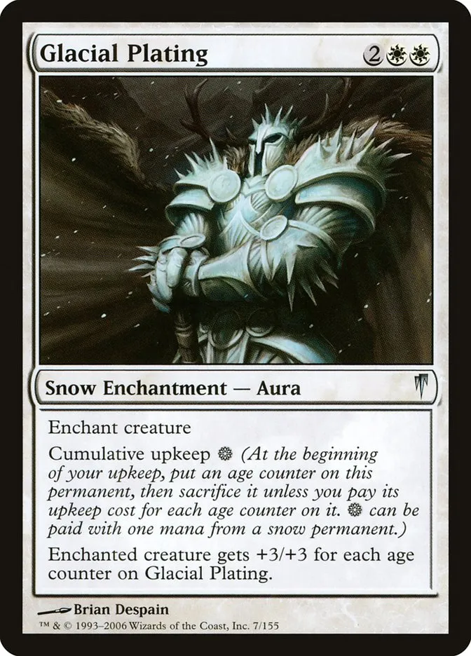 2006 Coldsnap Glacial Plating uncommon #7 uncommon card image