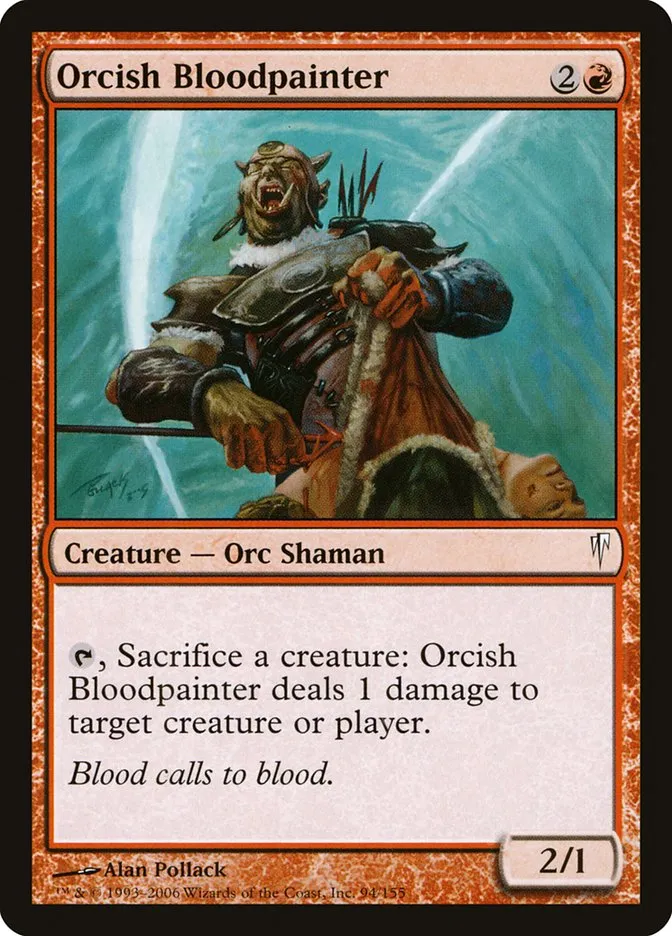 2006 Coldsnap Orcish Bloodpainter #94 common card image