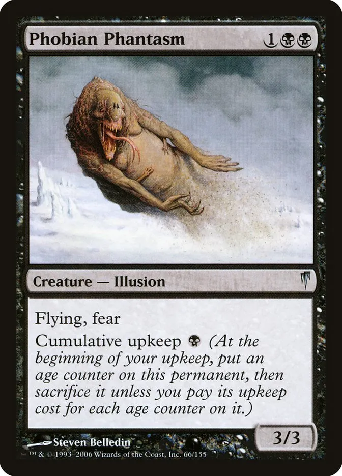 2006 Coldsnap Phobian Phantasm uncommon #66 uncommon card image