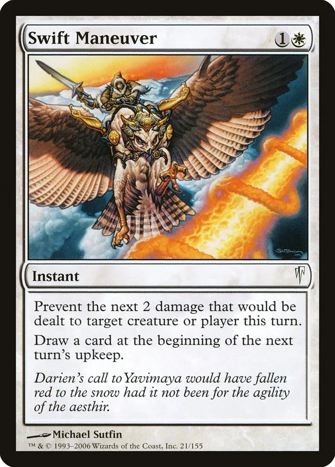 2006 Coldsnap Swift Maneuver common #21 common card image
