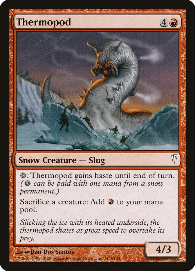 2006 Coldsnap Thermopod common #100 common card image