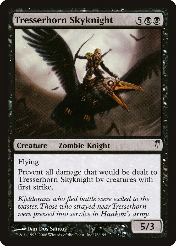 2006 Coldsnap Tresserhorn Skyknight #73 uncommon card image