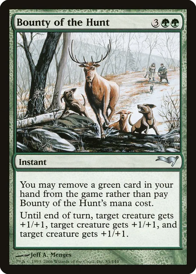 2006 Coldsnap Theme Decks Bounty of the Hunt uncommon #85 uncommon card image