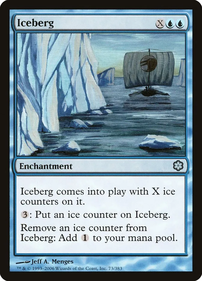 2006 Coldsnap Theme Decks Iceberg uncommon #73 uncommon card image