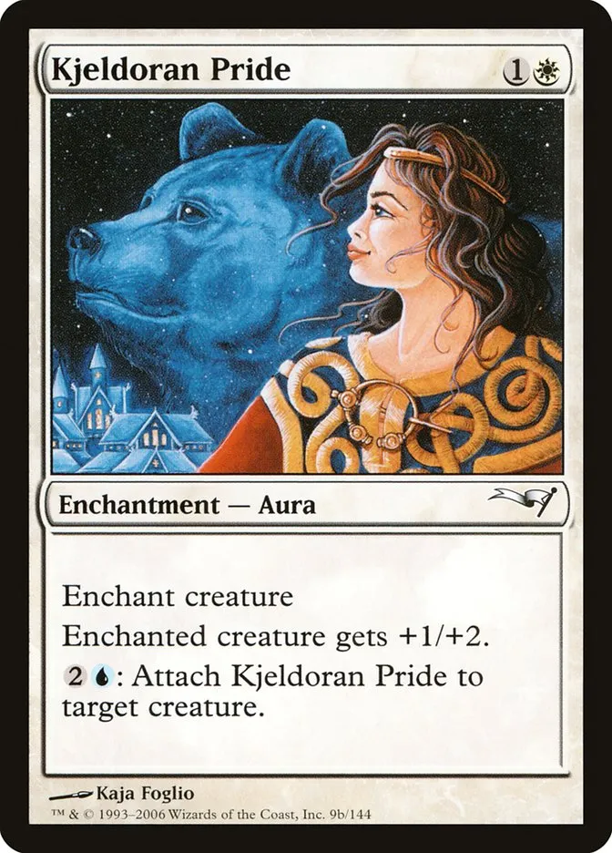 2006 Coldsnap Theme Decks Kjeldoran Pride common #9b common card image