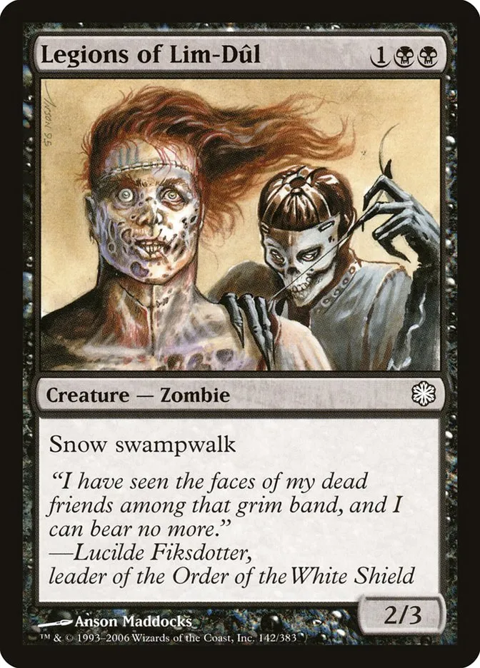 2006 Coldsnap Theme Decks Legions of Lim-Dûl common #142 common card image