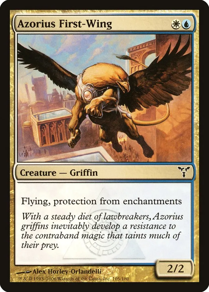 2006 Dissension Azorius First-Wing common #105 common card image