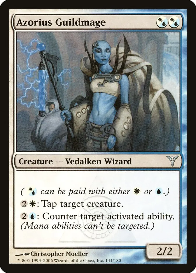 2006 Dissension Azorius Guildmage uncommon #141 uncommon card image
