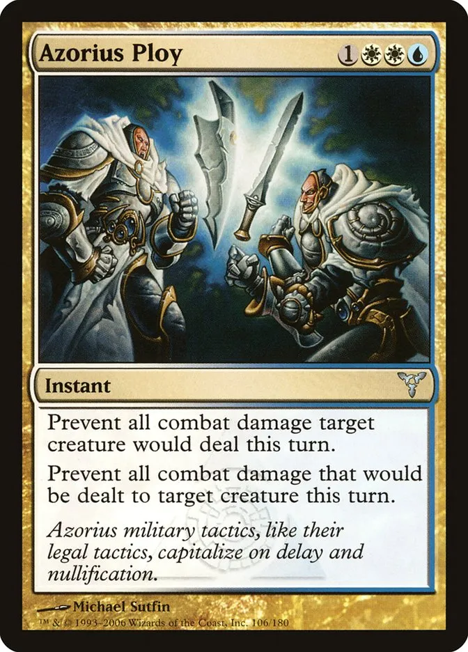 2006 Dissension Azorius Ploy uncommon #106 uncommon card image