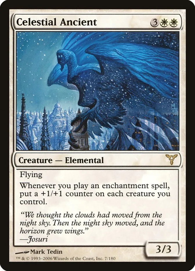 2006 Dissension Celestial Ancient rare #7 rare card image