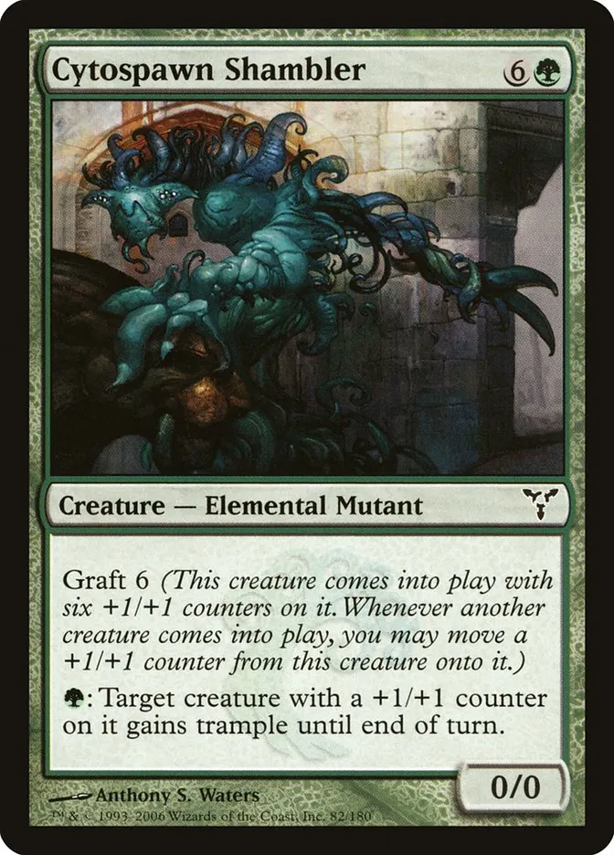 2006 Dissension Cytospawn Shambler #82 common card image
