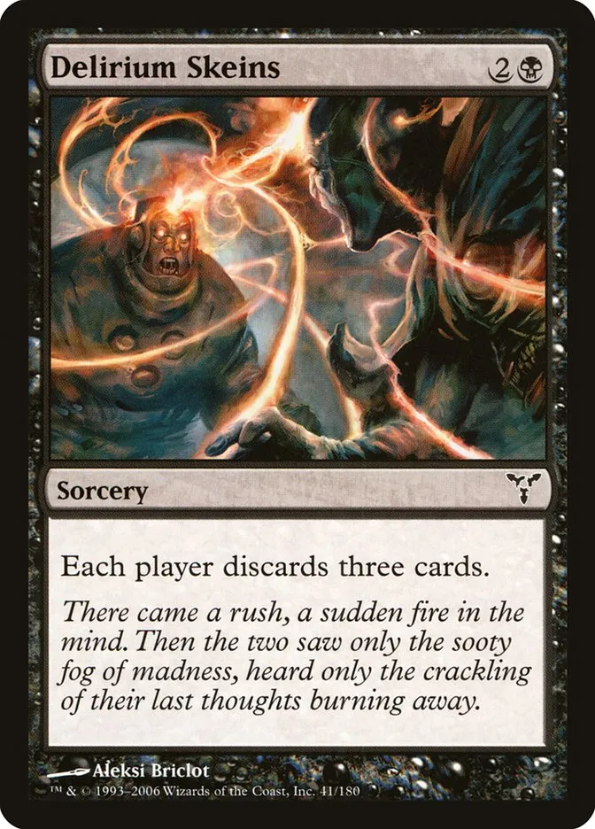 2006 Dissension Delirium Skeins common #41 common card image