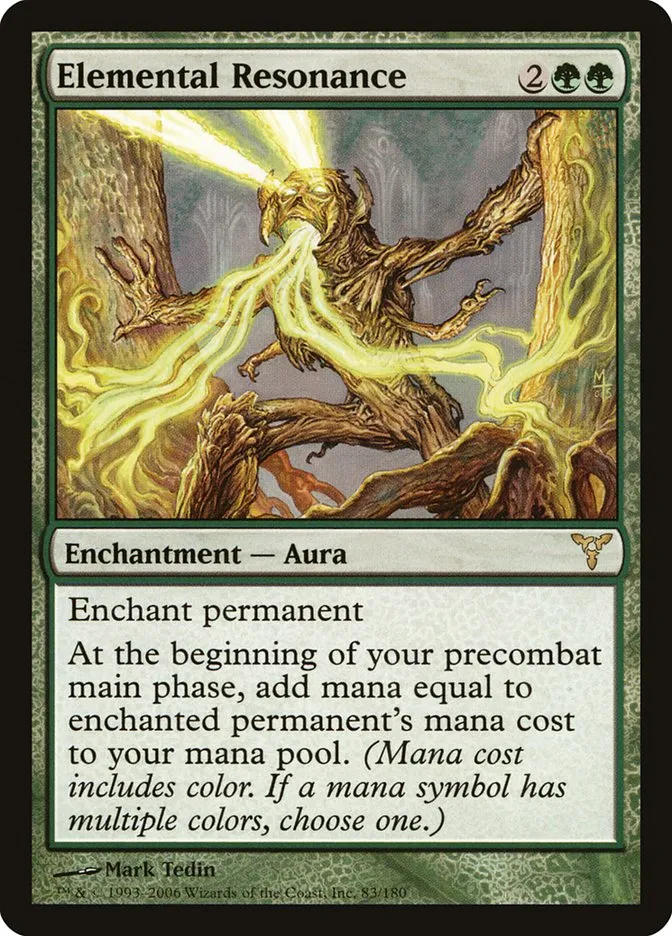2006 Dissension Elemental Resonance #83 rare card image