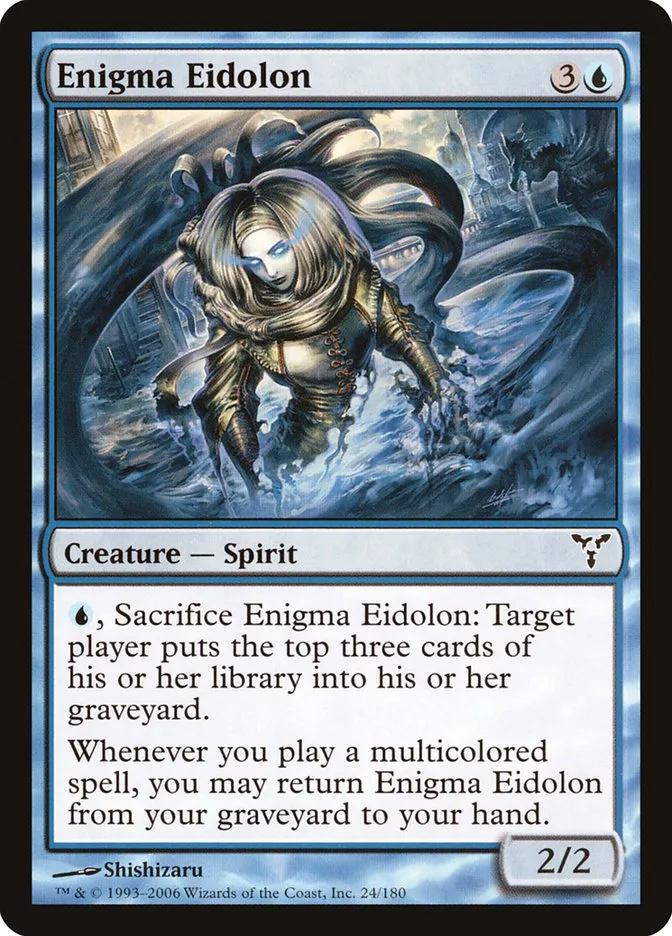 2006 Dissension Enigma Eidolon common #24 common card image