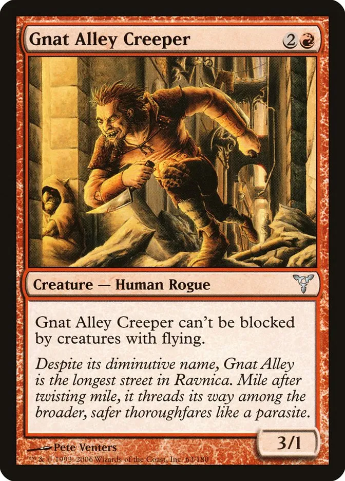 2006 Dissension Gnat Alley Creeper #63 uncommon card image