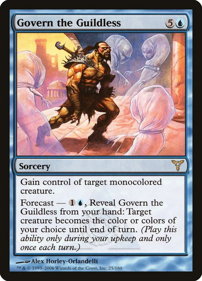 2006 Dissension Govern the Guildless rare #25 rare card image