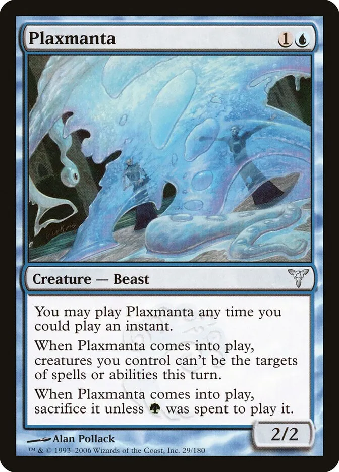 2006 Dissension Plaxmanta uncommon #29 uncommon card image