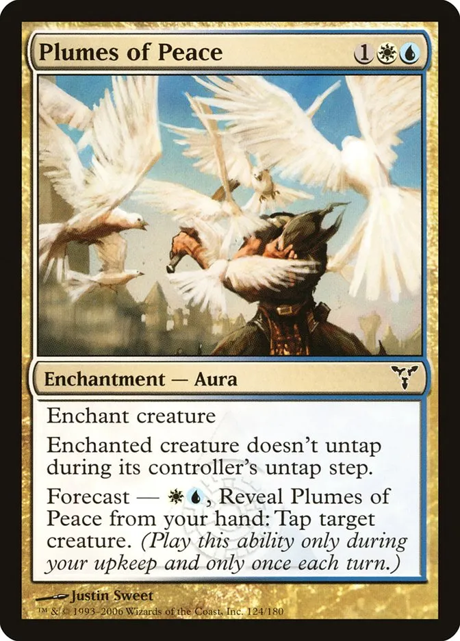 2006 Dissension Plumes of Peace #124 common card image