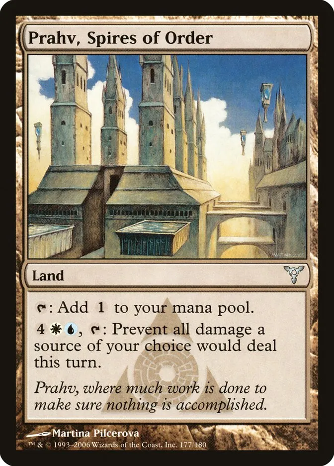 2006 Dissension Prahv, Spires of Order #177 uncommon card image