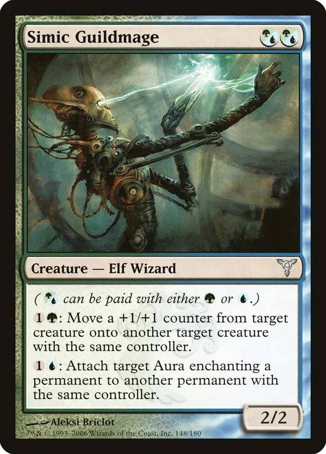 2006 Dissension Simic Guildmage uncommon #148 uncommon card image