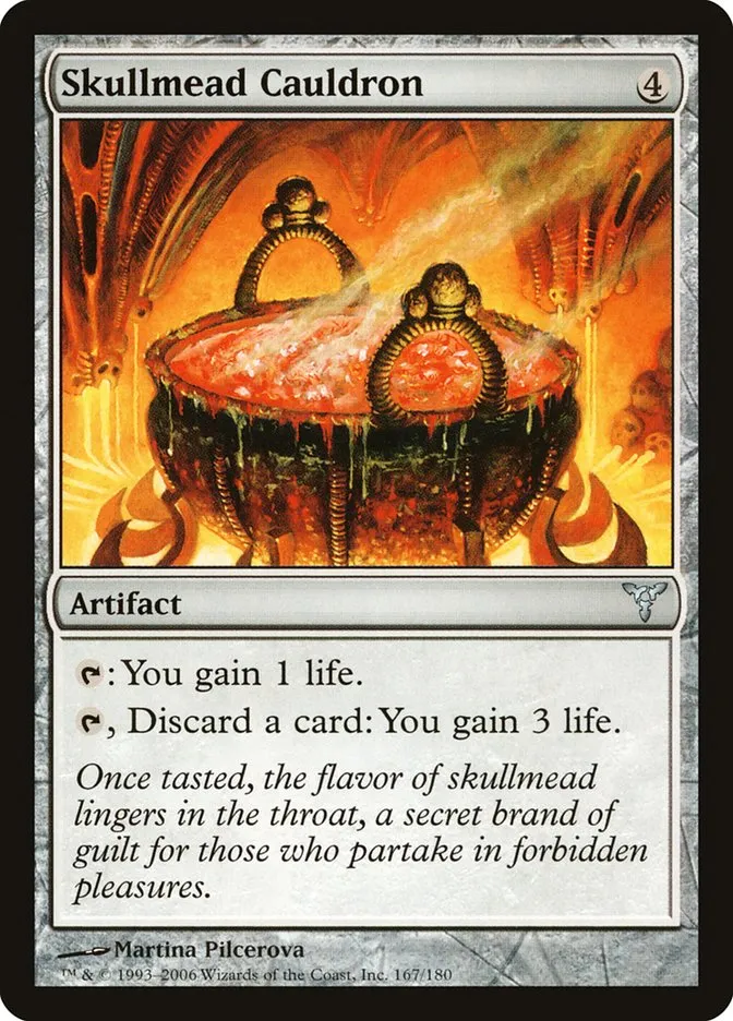 2006 Dissension Skullmead Cauldron uncommon #167 uncommon card image