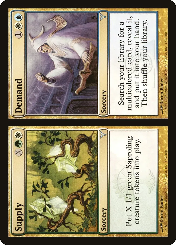 2006 Dissension Supply // Demand uncommon #157 uncommon card image
