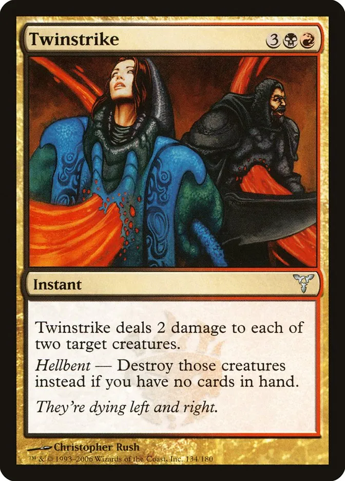 2006 Dissension Twinstrike uncommon #134 uncommon card image