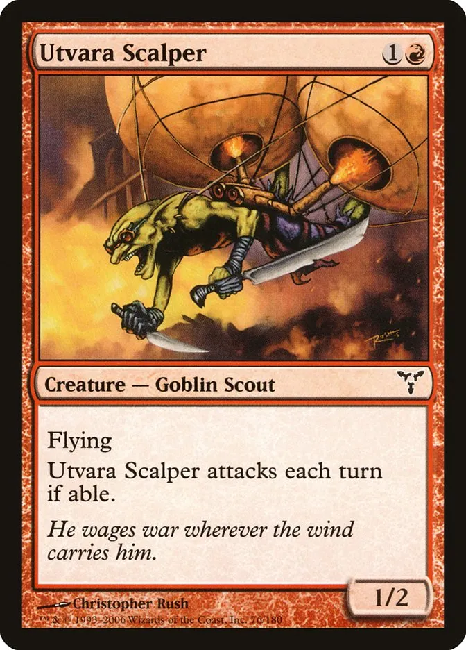 2006 Dissension Utvara Scalper common #76 common card image