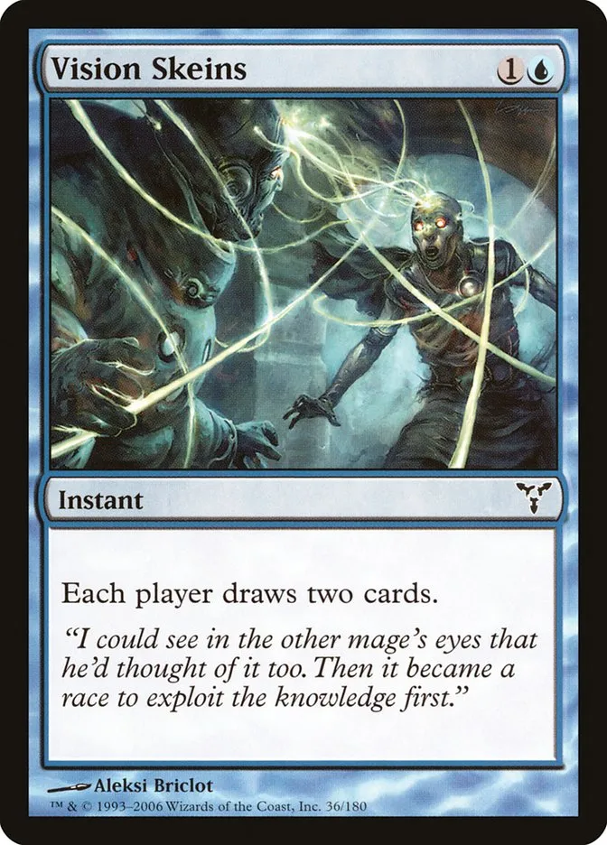 2006 Dissension Vision Skeins common #36 common card image