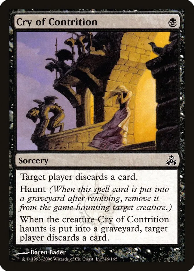 2006 Guildpact Cry of Contrition #46 common card image