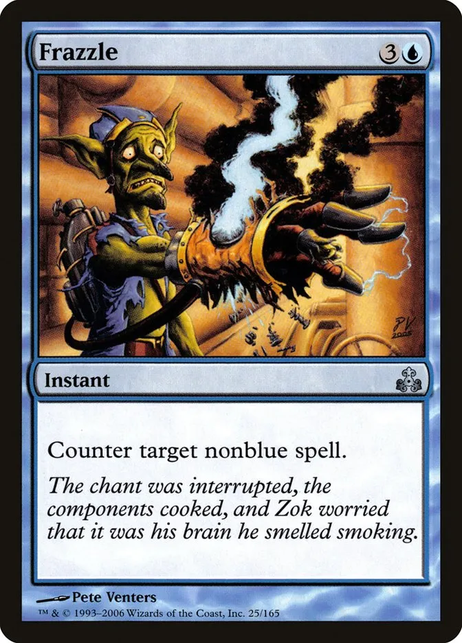 2006 Guildpact Frazzle uncommon #25 uncommon card image