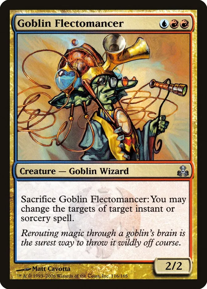 2006 Guildpact Goblin Flectomancer uncommon #116 uncommon card image