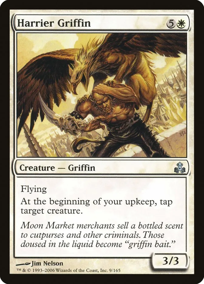2006 Guildpact Harrier Griffin uncommon #9 uncommon card image