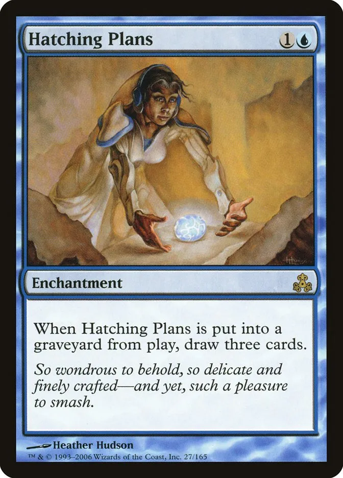 2006 Guildpact Hatching Plans rare #27 rare card image