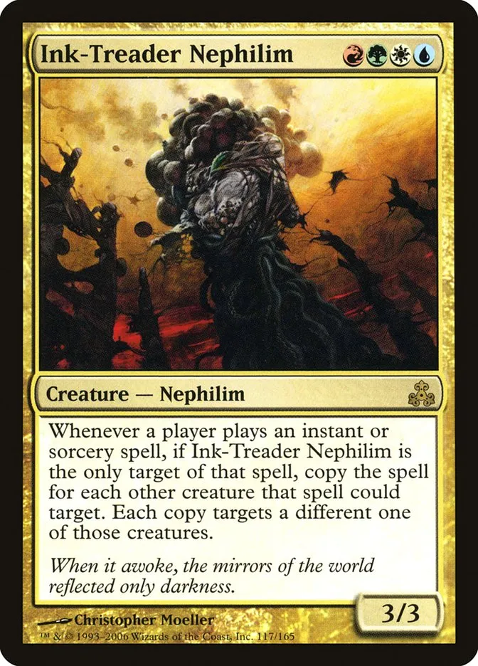 2006 Guildpact Ink-Treader Nephilim #117 rare card image