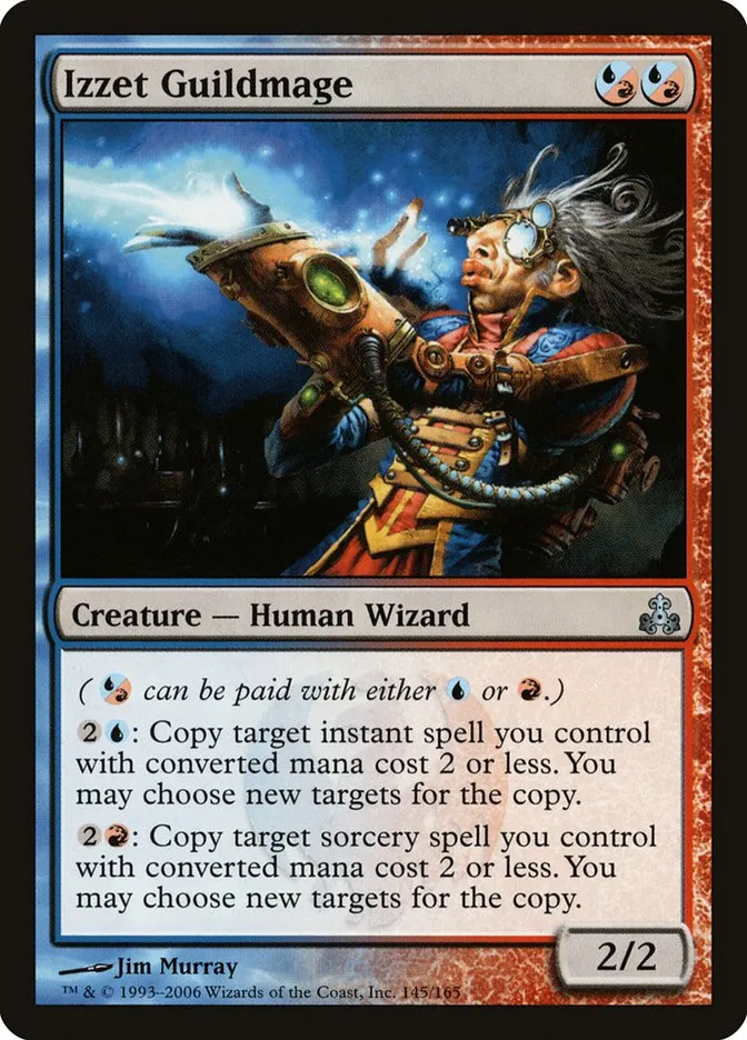 2006 Guildpact Izzet Guildmage uncommon #145 uncommon card image