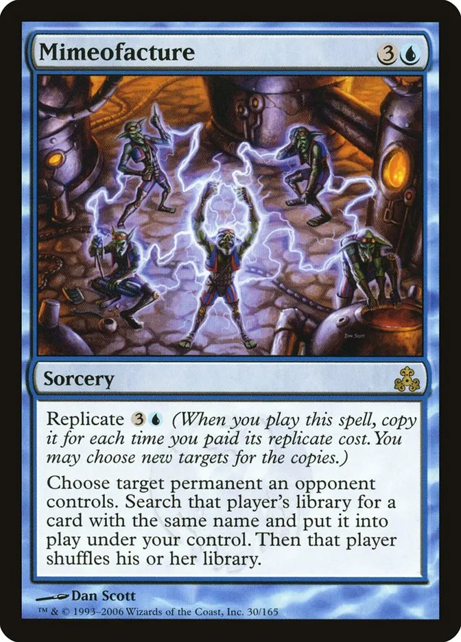2006 Guildpact Mimeofacture rare #30 rare card image
