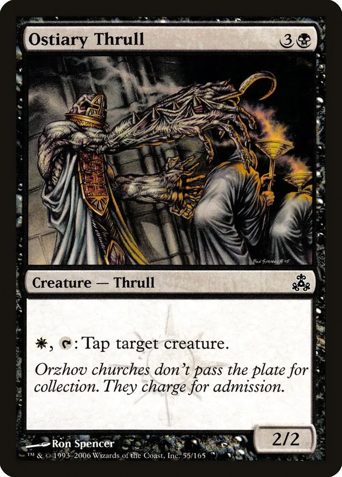 2006 Guildpact Ostiary Thrull common #55 common card image
